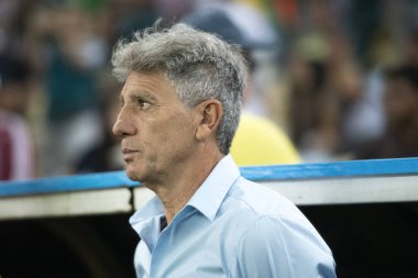 Rio de Janeiro (RJ), 24/05/2025 - FLUMINENSE X VASCO. Maracana 'daki Brezilya Şampiyonası için Fluminense ve Vasco arasındaki maç.                         