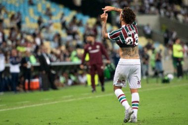 Rio de Janeiro (RJ), 24/05/2025 - FLUMINENSE X VASCO. Maracana 'daki Brezilya Şampiyonası için Fluminense ve Vasco arasındaki maç.                         
