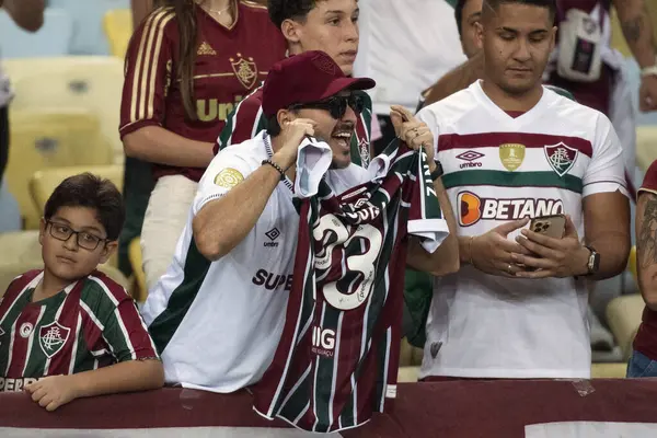 Rio de Janeiro (RJ), 24/05/2025 - FLUMINENSE X VASCO. Maracana 'daki Brezilya Şampiyonası için Fluminense ve Vasco arasındaki maç.                         