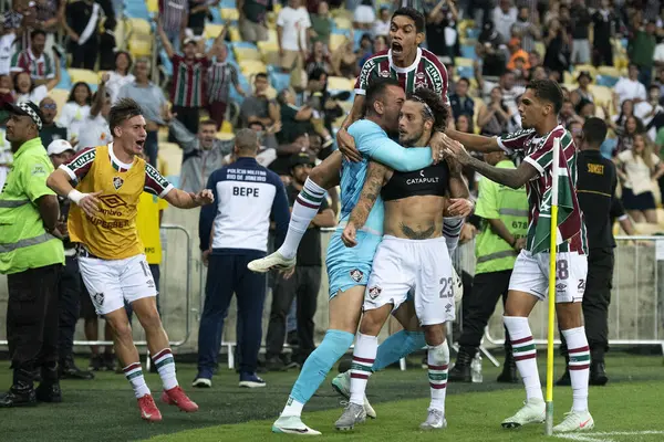 Rio de Janeiro (RJ), 24/05/2025 - FLUMINENSE X VASCO. Maracana 'daki Brezilya Şampiyonası için Fluminense ve Vasco arasındaki maç.                         
