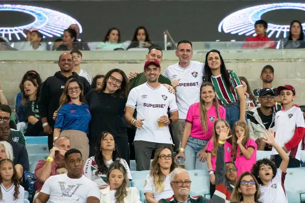 Rio de Janeiro (RJ), 24/05/2025 - FLUMINENSE X VASCO. Maracana 'daki Brezilya Şampiyonası için Fluminense ve Vasco arasındaki maç.                         