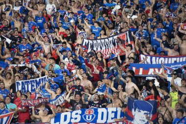 Rio de Janeiro, Rio de Janeiro, Brezilya - 27 Mayıs 2025. Botafogo x Universidad de Chile (CHI) Nilton Santos Stadyumu 'ndaki Libertadores' te.               