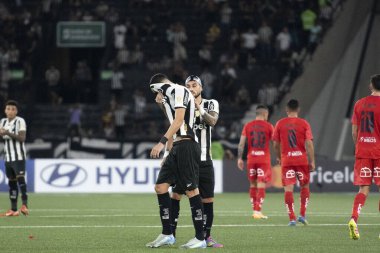 Rio de Janeiro, Rio de Janeiro, Brezilya - 27 Mayıs 2025. Botafogo x Universidad de Chile (CHI) Nilton Santos Stadyumu 'ndaki Libertadores' te.               