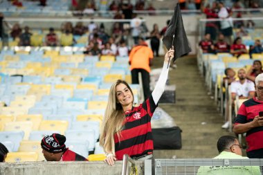 Rio de Janeiro (RJ), 28 / 05 / 2025 - Maracana Stadyumu 'nda Libertadores adına Flamengo x Deportivo Takira.                   