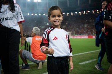 Rio de Janeiro, Rio de Janeiro, Brezilya - Haziran 01, 2025. Brezilya Şampiyonası için Maracana Stadyumu 'nda Flamengo x Fortaleza.                 