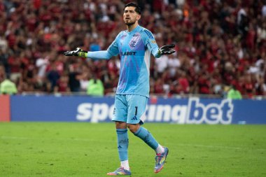 Rio de Janeiro (RJ), 28 / 05 / 2025 - Maracana Stadyumu 'nda Libertadores adına Flamengo x Deportivo Takira.                   