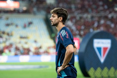 Rio de Janeiro, Rio de Janeiro, Brezilya - Haziran 01, 2025. Brezilya Şampiyonası için Maracana Stadyumu 'nda Flamengo x Fortaleza.                 