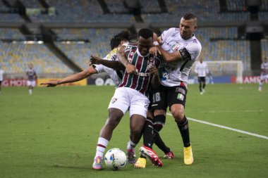 Rio de Janeiro, Rio de Janeiro, Brezilya - 29 Mayıs 2025. Fluminense X Once Caldas Güney Amerika için Maracana Stadyumu 'nda.                