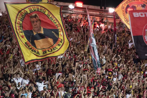 Rio de Janeiro, Rio de Janeiro, Brezilya - Haziran 01, 2025. Brezilya Şampiyonası için Maracana Stadyumu 'nda Flamengo x Fortaleza.                 