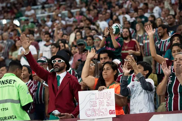 Rio de Janeiro, Rio de Janeiro, Brezilya - 29 Mayıs 2025. Fluminense X Once Caldas Güney Amerika için Maracana Stadyumu 'nda.                