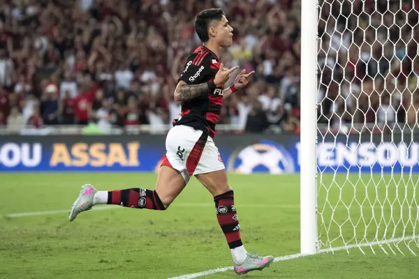 Rio de Janeiro, Rio de Janeiro, Brezilya - Haziran 01, 2025. Brezilya Şampiyonası için Maracana Stadyumu 'nda Flamengo x Fortaleza.                 