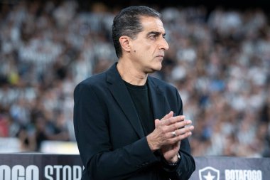 Rio de Janeiro (RJ), 04/06/2025 - BOTAFOGO X CEARA. Botafogo x Ceara ile Nilton Santos 'taki Brezilya Şampiyonası' nın 10. raundu arasındaki maç..                        