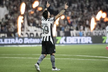 Rio de Janeiro (RJ), 04/06/2025 - BOTAFOGO X CEARA. Botafogo x Ceara ile Nilton Santos 'taki Brezilya Şampiyonası' nın 10. raundu arasındaki maç..                        