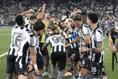 Rio de Janeiro (RJ), 04/06/2025 - BOTAFOGO X CEARA. Botafogo x Ceara ile Nilton Santos 'taki Brezilya Şampiyonası' nın 10. raundu arasındaki maç..                        