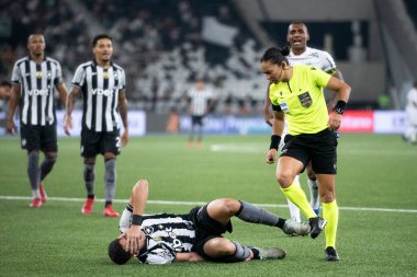 Rio de Janeiro (RJ), 04/06/2025 - BOTAFOGO X CEARA. Botafogo x Ceara ile Nilton Santos 'taki Brezilya Şampiyonası' nın 10. raundu arasındaki maç..                        
