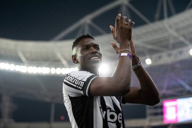 Rio de Janeiro (RJ), 04/06/2025 - BOTAFOGO X CEARA. Botafogo x Ceara ile Nilton Santos 'taki Brezilya Şampiyonası' nın 10. raundu arasındaki maç..                        