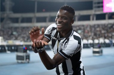 Rio de Janeiro (RJ), 04/06/2025 - BOTAFOGO X CEARA. Botafogo x Ceara ile Nilton Santos 'taki Brezilya Şampiyonası' nın 10. raundu arasındaki maç..                        