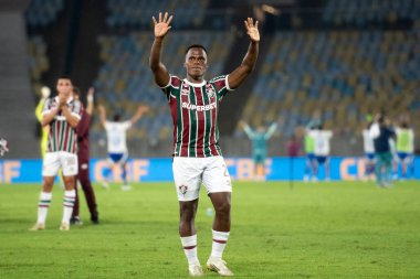 Rio de Janeiro, Rio de Janeiro, Brezilya - 17 Temmuz 2025. Fluminense x Cruzeiro Maracana Stadyumu.                    