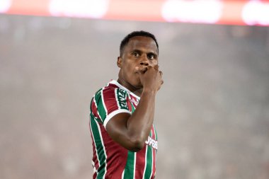 Rio de Janeiro, Rio de Janeiro, Brezilya - 17 Temmuz 2025. Fluminense x Cruzeiro Maracana Stadyumu.                    