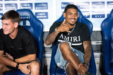 Rio de Janeiro, Rio de Janeiro, Brezilya - 17 Temmuz 2025. Fluminense x Cruzeiro Maracana Stadyumu.                    