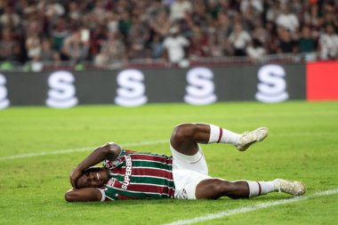 Rio de Janeiro, Rio de Janeiro, Brezilya - 17 Temmuz 2025. Fluminense x Cruzeiro Maracana Stadyumu.                    