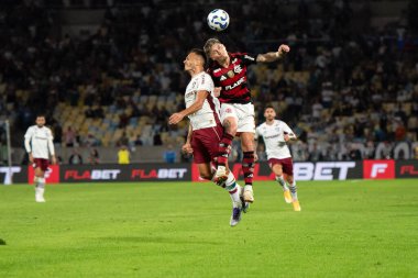 Rio de Janeiro, Rio de Janeiro, Brezilya - 20 Temmuz 2025. Flamengo x Fluminense Maracana Stadyumu.                           