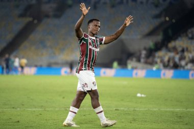 Rio de Janeiro, Rio de Janeiro, Brezilya - 17 Temmuz 2025. Fluminense x Cruzeiro Maracana Stadyumu.                    