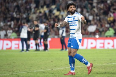 Rio de Janeiro, Rio de Janeiro, Brezilya - 17 Temmuz 2025. Fluminense x Cruzeiro Maracana Stadyumu.                    