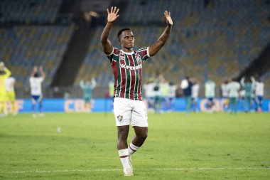 Rio de Janeiro, Rio de Janeiro, Brezilya - 17 Temmuz 2025. Fluminense x Cruzeiro Maracana Stadyumu.                    