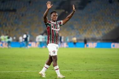 Rio de Janeiro, Rio de Janeiro, Brezilya - 17 Temmuz 2025. Fluminense x Cruzeiro Maracana Stadyumu.                    