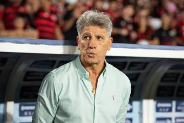 Rio de Janeiro, Rio de Janeiro, Brezilya - 20 Temmuz 2025. Flamengo x Fluminense Maracana Stadyumu.                           