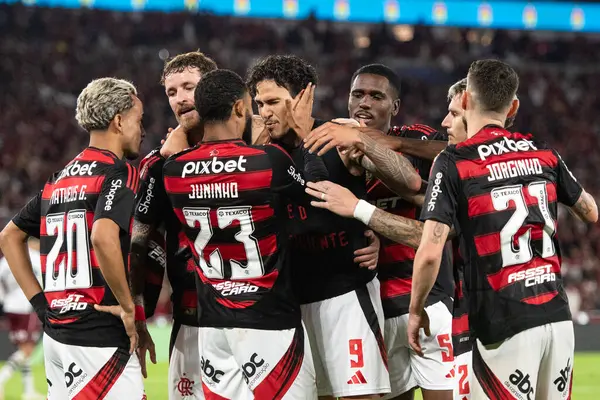 Rio de Janeiro, Rio de Janeiro, Brezilya - 20 Temmuz 2025. Flamengo x Fluminense Maracana Stadyumu.                           