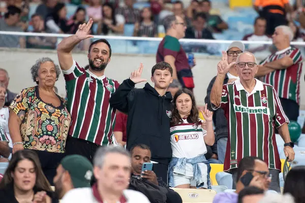 Rio de Janeiro, Rio de Janeiro, Brezilya - 17 Temmuz 2025. Fluminense x Cruzeiro Maracana Stadyumu.                    