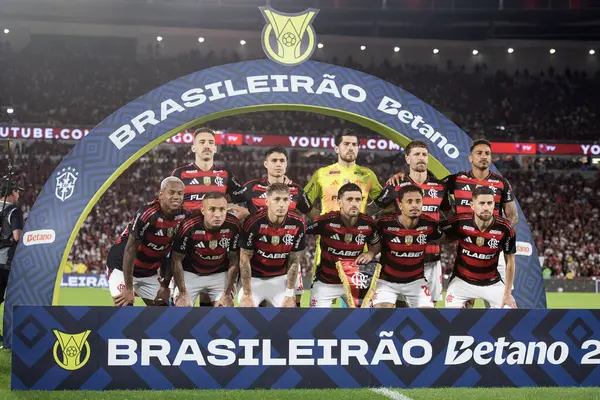 Rio de Janeiro, Rio de Janeiro, Brezilya - 20 Temmuz 2025. Flamengo x Fluminense Maracana Stadyumu.                           