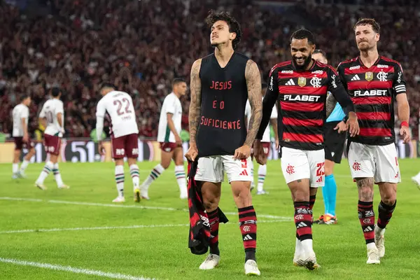 Rio de Janeiro, Rio de Janeiro, Brezilya - 20 Temmuz 2025. Flamengo x Fluminense Maracana Stadyumu.                           