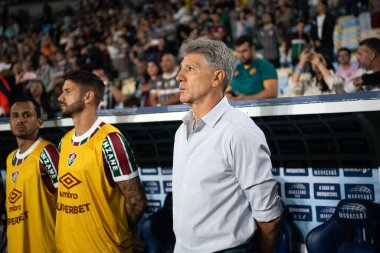 Rio de Janeiro, Rio de Janeiro, Brezilya - 23 Temmuz 2025. Fluminense x Palmeiras Maracana Stadyumu.                        