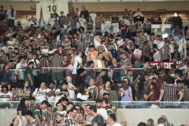 Rio de Janeiro, Rio de Janeiro, Brezilya - 23 Temmuz 2025. Fluminense x Palmeiras Maracana Stadyumu.                        