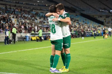 Rio de Janeiro, Rio de Janeiro, Brezilya - 23 Temmuz 2025. Fluminense x Palmeiras Maracana Stadyumu.                        