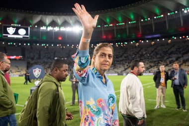 Rio de Janeiro, Rio de Janeiro, Brezilya - 23 Temmuz 2025. Fluminense x Palmeiras Maracana Stadyumu.                        