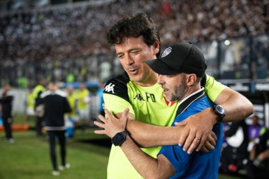 Rio de Janeiro, Rio de Janeiro, Brezilya - 22 Temmuz 2025. Güney Amerika Kupası için Sao Januario stadyumunda Vasco x Independiente del Valle.                    