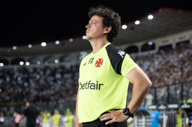 Rio de Janeiro, Rio de Janeiro, Brezilya - 22 Temmuz 2025. Güney Amerika Kupası için Sao Januario stadyumunda Vasco x Independiente del Valle.                    