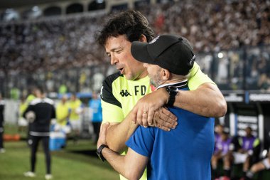 Rio de Janeiro, Rio de Janeiro, Brezilya - 22 Temmuz 2025. Güney Amerika Kupası için Sao Januario stadyumunda Vasco x Independiente del Valle.                    