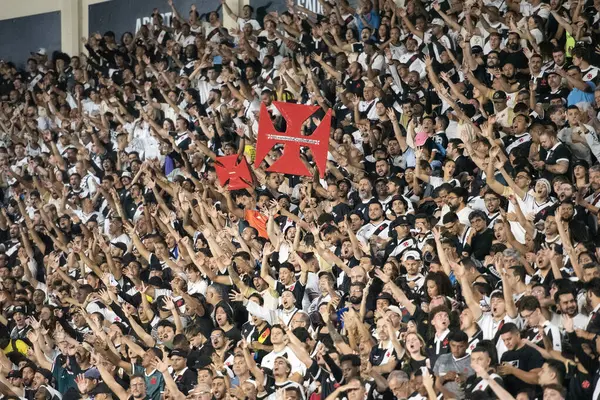 Rio de Janeiro, Rio de Janeiro, Brezilya - 22 Temmuz 2025. Güney Amerika Kupası için Sao Januario stadyumunda Vasco x Independiente del Valle.                    