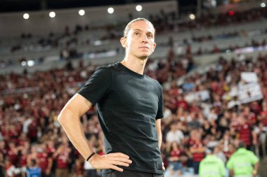 Rio de Janeiro, Rio de Janeiro, Brezilya - 27 Temmuz 2025. Flamengo x Atletico MG Maracana stadyumunda.                  