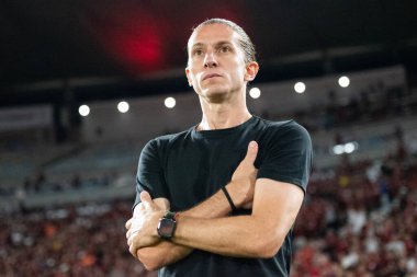 Rio de Janeiro, Rio de Janeiro, Brezilya - 27 Temmuz 2025. Flamengo x Atletico MG Maracana stadyumunda.                  