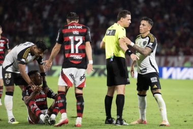 Rio de Janeiro, Rio de Janeiro, Brezilya - 27 Temmuz 2025. Flamengo x Atletico MG Maracana stadyumunda.                  