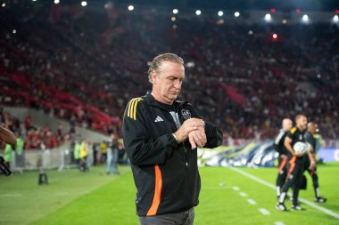 Rio de Janeiro, Rio de Janeiro, Brezilya - 27 Temmuz 2025. Flamengo x Atletico MG Maracana stadyumunda.                  