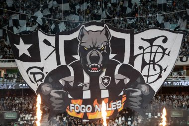 Rio de Janeiro, Rio de Janeiro, Brezilya - 29 Temmuz 2025. Botafogo x Red Bull Bragantino Nilton Santos stadyumunda.                  