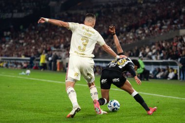 Rio de Janeiro (RJ), 31 / 07 / 2025 - FLAMENGO X ATLETICO MG - Maracana 'da Copa do Brasil' den Flamengo ve Atletico MG arasında maç.                   