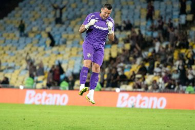 Rio de Janeiro (RJ), 02 / 08 / 2025 - FLUMINENSE X GREMIO - Brezilya Maracana Şampiyonası için Fluminense ve Gremio arasında maç.                   